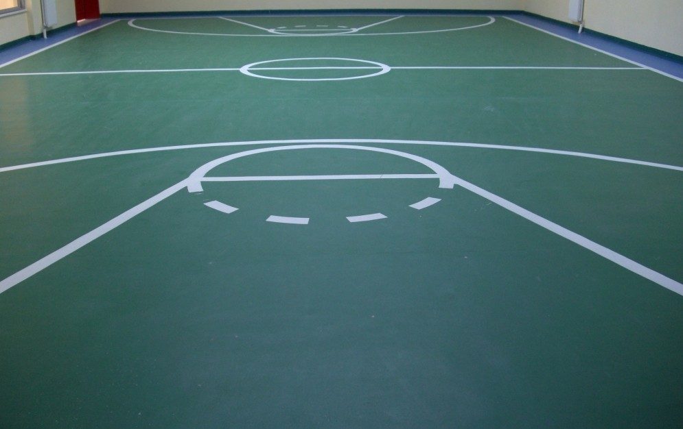 High-school 28 Nëntori — sports court