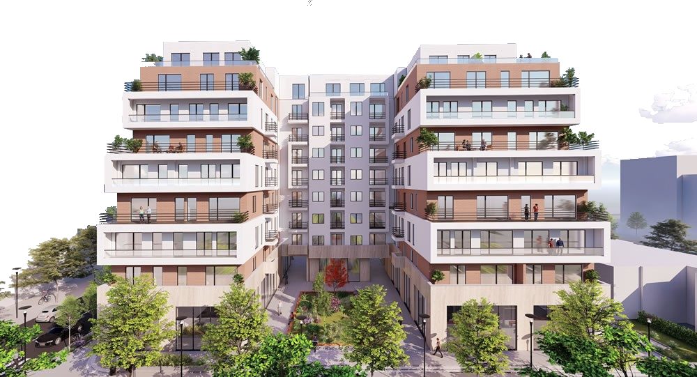 Tower Bridge 4 — apartment building rendering